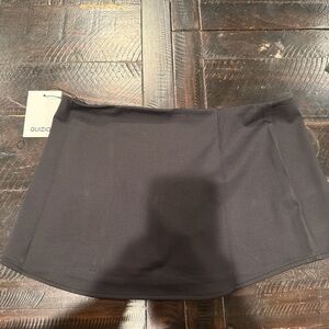 Danielle Guizio Black Mini Skirt NWT